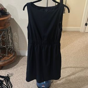 THEORY NAVY DRESS WITH POCKETS